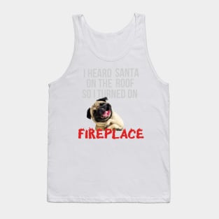 Funny Christmas Dog Saying Tank Top